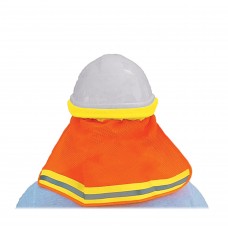 Neck Shade for Hard Hats, Safetly Flo-Orange