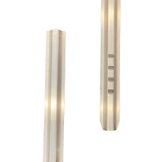 Aluminum Delineator Posts - Points & Tabs Only